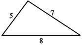 Triangle inequality theorem